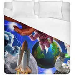 Riding The Storm Out 2 Duvet Cover (king Size) by impacteesstreetwearcollage