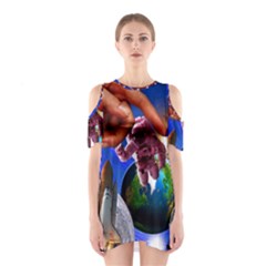 Riding The Storm Out 2 Shoulder Cutout One Piece Dress by impacteesstreetwearcollage