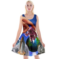 Riding The Storm Out 2 Reversible Velvet Sleeveless Dress