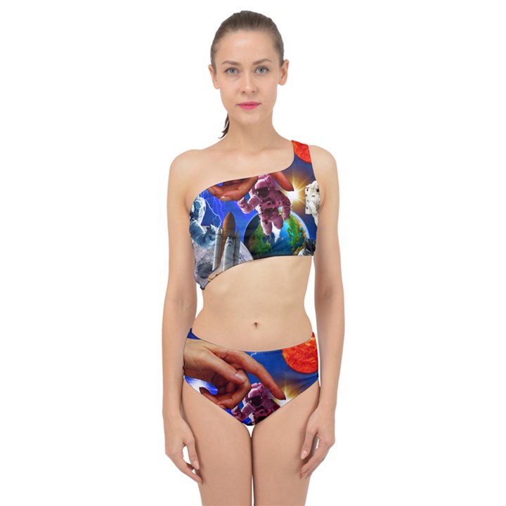 Riding The Storm Out 2 Spliced Up Two Piece Swimsuit