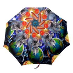 Riding The Storm Out Folding Umbrellas by impacteesstreetwearcollage