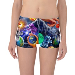 Riding The Storm Out Boyleg Bikini Bottoms by impacteesstreetwearcollage