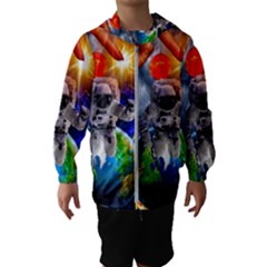 Riding The Storm Out Kids  Hooded Windbreaker