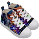 Riding The Storm Out Kids  Mid-Top Canvas Sneakers View3