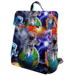 Riding The Storm Out Flap Top Backpack by impacteesstreetwearcollage