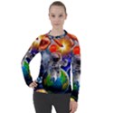 Riding The Storm Out Women s Pique Long Sleeve Tee View1