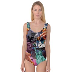 Journey Through Time Nyc Princess Tank Leotard  by impacteesstreetwearcollage