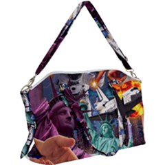 Journey Through Time Nyc Canvas Crossbody Bag by impacteesstreetwearcollage