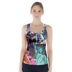 Journey Through Time Nyc Racer Back Sports Top by impacteesstreetwearcollage