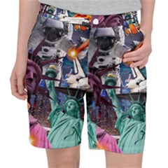 Journey Through Time Nyc Pocket Shorts by impacteesstreetwearcollage