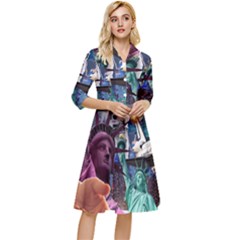 Journey Through Time Nyc Classy Knee Length Dress