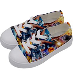 Journey To The Forbidden Zone Kids  Low Top Canvas Sneakers by impacteesstreetwearcollage