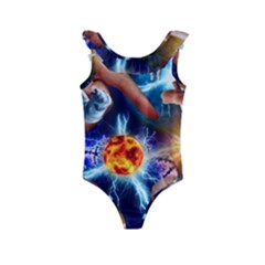 Journey To The Forbidden Zone Kids  Frill Swimsuit by impacteesstreetwearcollage