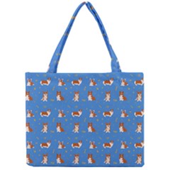 Cute Corgi Dogs Mini Tote Bag by SychEva