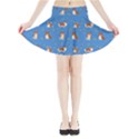 Cute Corgi Dogs Mini Flare Skirt View3