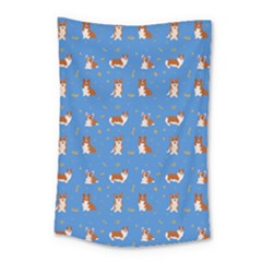 Cute Corgi Dogs Small Tapestry by SychEva