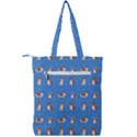 Cute Corgi Dogs Double Zip Up Tote Bag View2