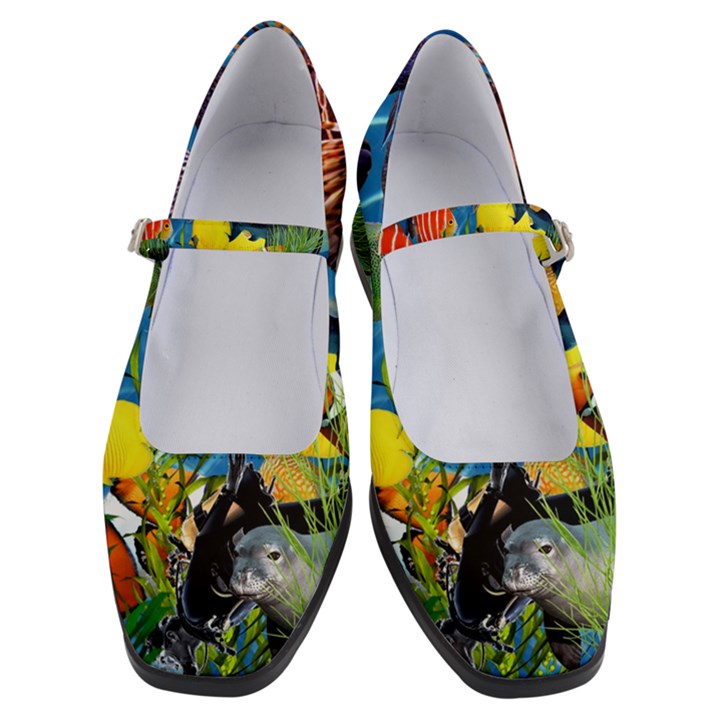 Ocean Deep Cropped Women s Mary Jane Shoes