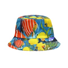 Ocean Deep Cropped Inside Out Bucket Hat