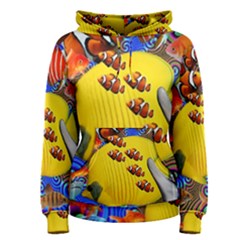 Swimming With The Fishes Women s Pullover Hoodie by impacteesstreetwearcollage