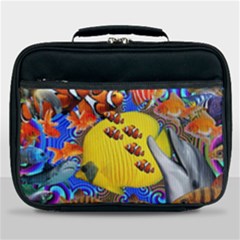 Swimming With The Fishes Lunch Bag by impacteesstreetwearcollage