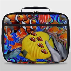 Swimming With The Fishes Full Print Lunch Bag by impacteesstreetwearcollage