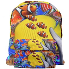 Swimming With The Fishes Giant Full Print Backpack by impacteesstreetwearcollage