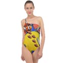 Swimming With The Fishes Classic One Shoulder Swimsuit View1