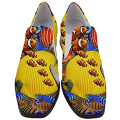 Swimming With The Fishes Women Slip On Heel Loafers by impacteesstreetwearcollage