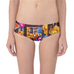 Outside The Window-swimming With Fishes Classic Bikini Bottoms