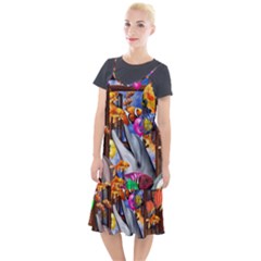 Outside The Window-swimming With Fishes Camis Fishtail Dress