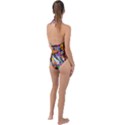 Outside The Window-swimming With Fishes Plunge Cut Halter Swimsuit View2