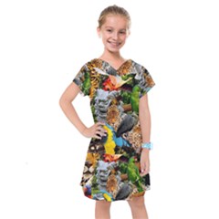 Amazonia Kids  Drop Waist Dress by impacteesstreetwearcollage