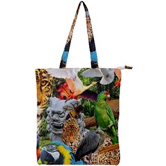 Amazonia Double Zip Up Tote Bag by impacteesstreetwearcollage