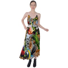 Amazonia Tie Back Maxi Dress by impacteesstreetwearcollage