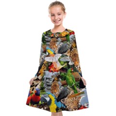 Amazonia Kids  Midi Sailor Dress by impacteesstreetwearcollage