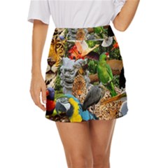 Amazonia Mini Front Wrap Skirt by impacteesstreetwearcollage