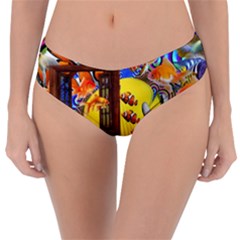 Outside The Window-swimming With Fishes 2 Reversible Classic Bikini Bottoms by impacteesstreetwearcollage