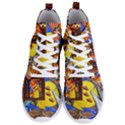 Outside The Window-swimming With Fishes 2 Men s Lightweight High Top Sneakers View1