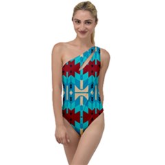 Shapes Rows To One Side Swimsuit by LalyLauraFLM