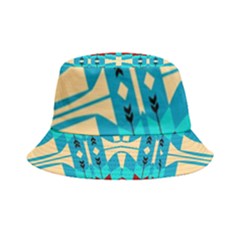 Shapes Rows Inside Out Bucket Hat