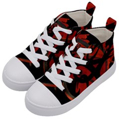  Kids  Mid-top Canvas Sneakers