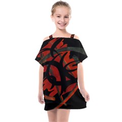  Kids  One Piece Chiffon Dress