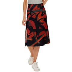  Midi Panel Skirt