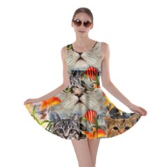 Aquarium Life Cropped Skater Dress by impacteesstreetwearcollage