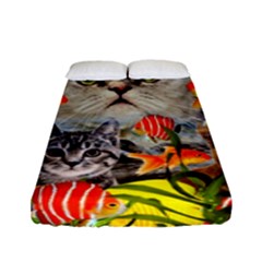 Aquarium Life Cropped Fitted Sheet (full/ Double Size) by impacteesstreetwearcollage