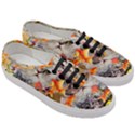 Aquarium Life Cropped Women s Classic Low Top Sneakers View3