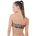 Aquarium Life Cropped Classic Bandeau Bikini Top  View2