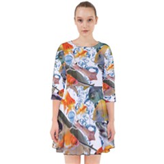 Under The Sea Smock Dress by impacteesstreetwearcollage