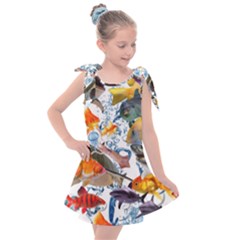 Under The Sea Kids  Tie Up Tunic Dress by impacteesstreetwearcollage